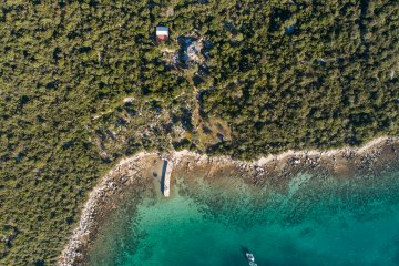 Robinzonada Babac, otok Babac smještaj na osami, foto 2