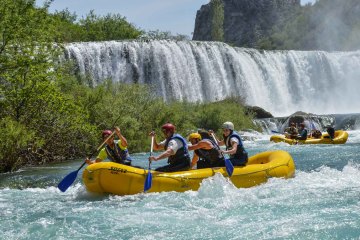Rafting - rijeka Zrmanja, Hrvatska, Sjeverna Dalmacija
